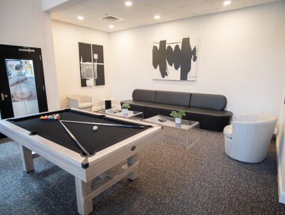 Midtown Community Lounge, Billiard Table Alternative View